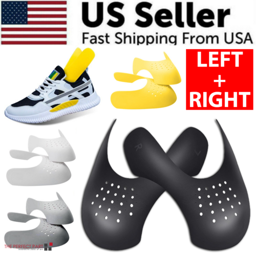 Pair Sneaker Shoe Anti Crease Protector Decreaser Toe Force Creasing